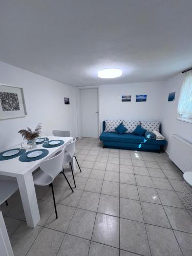 Гостиная зона в SeaView Villa Kariani