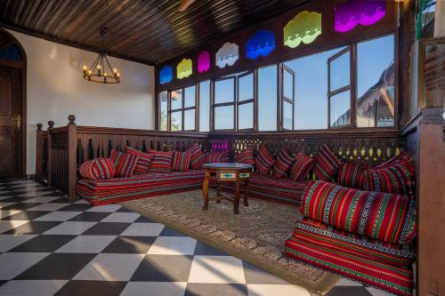 Istumisnurk majutusasutuses Dhow Palace Hotel