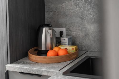 Estris per fer te o cafè a Cozy Boho Loft