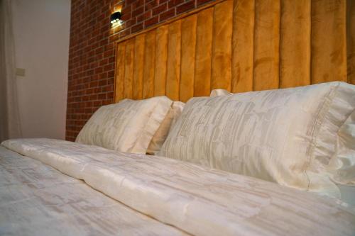 Postel nebo postele na pokoji v ubytování Studio cozy Mermoz