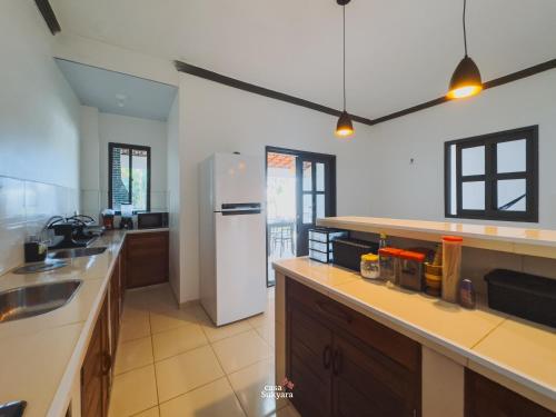 Η κουζίνα ή μικρή κουζίνα στο Casasukyara