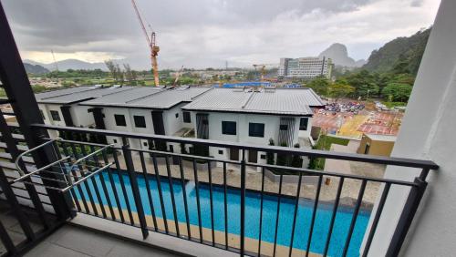 Nespecifikovaný výhled na hory nebo výhled na hory při pohledu z apartmánu