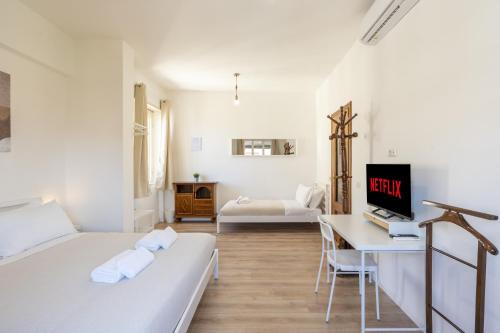 Katil atau katil-katil dalam bilik di Guest House Rome - Pigneto