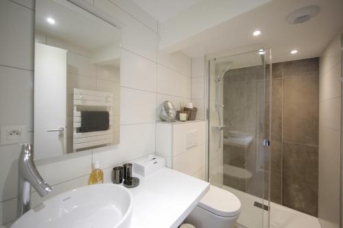 Ένα μπάνιο στο Reflets Sur La Lauch appartements