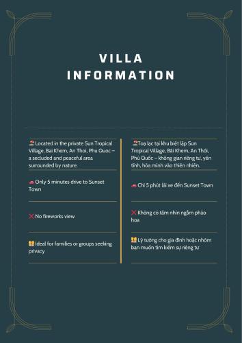 a screenshot of the willka information page with a screenshot of a webpage at La isla Apartments & Villas - Sea View & Fireworks Phu Quoc in Phu Quoc