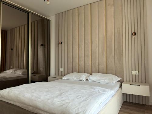 Postel nebo postele na pokoji v ubytování D&T Apartment