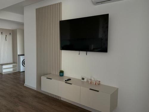 TV a/nebo společenská místnost v ubytování D&T Apartment