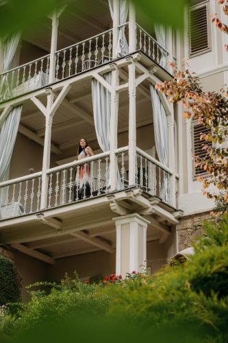 Μπαλκόνι ή βεράντα στο Villa Hygiea - Boutiqueapartments am Wörthersee