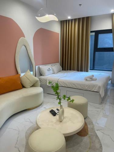 Katil atau katil-katil dalam bilik di HOMESTAY ADORA