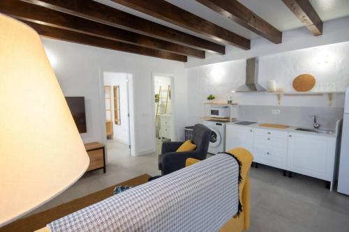 Η κουζίνα ή μικρή κουζίνα στο Apartamentos Marmolejos