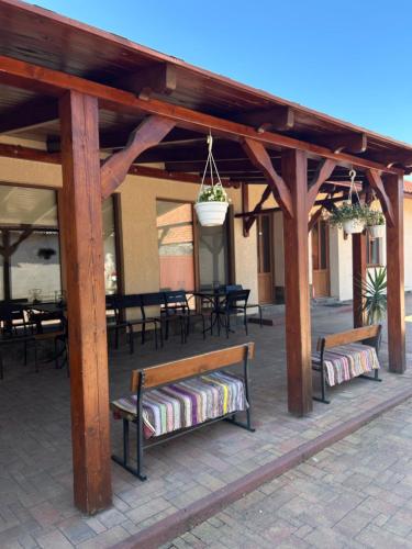 Restaurace v ubytování Kígyósi szaunaház