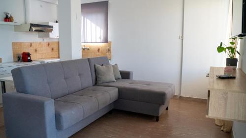 Χώρος καθιστικού στο Coastal Comfort 110