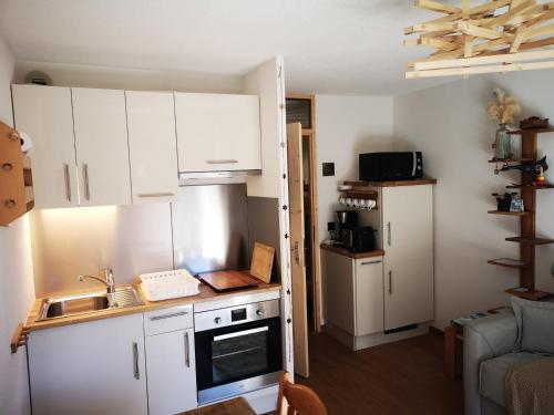 Cuina o zona de cuina de Chamonix, studio de 24 m2