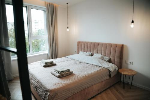 Katil atau katil-katil dalam bilik di City Breeze Flat