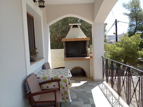 Μπαλκόνι ή βεράντα στο Fantasia Villas Deluxe "Selene"