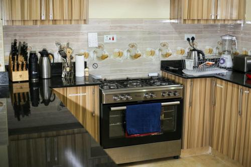 Η κουζίνα ή μικρή κουζίνα στο Home away from home