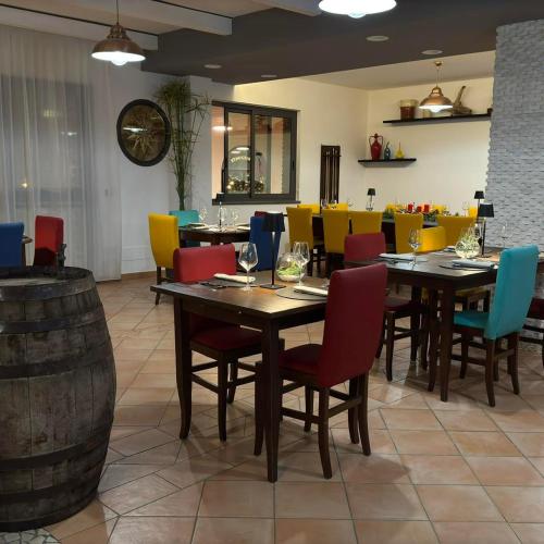 Ruang duduk di Hotel Ristorante L'Orizzonte