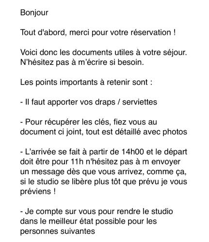 Fotografie z fotogalerie ubytování Studio au pied des pistes avec accès privé par son balcon v destinaci Laveissière