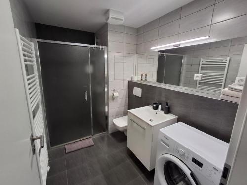 Koupelna v ubytování Sunset Studio Apartment