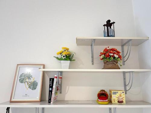 Perpustakaan di rumah percutian