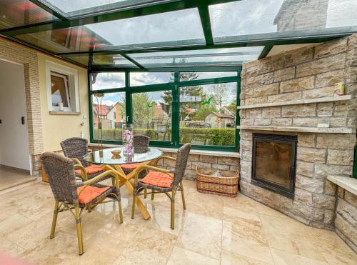 Patio nebo venkovní prostory v ubytování Ferienwohnung zum Nussbaum