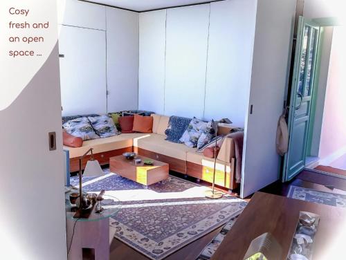 Гостиная зона в Chalet Marcel