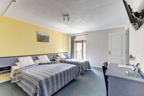 Ein Bett oder Betten in einem Zimmer der Unterkunft Arum