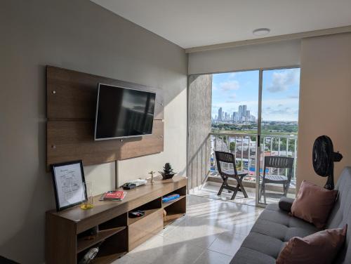 Apartamento con 3 habitaciones y Vista al Mar