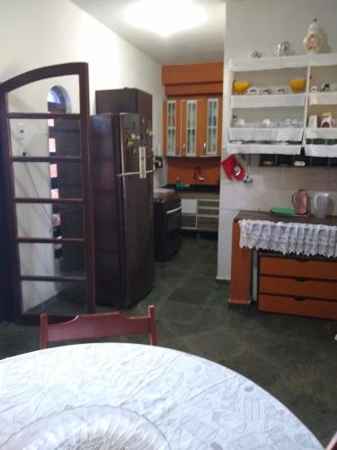 Katil atau katil-katil dalam bilik di Pé na areia