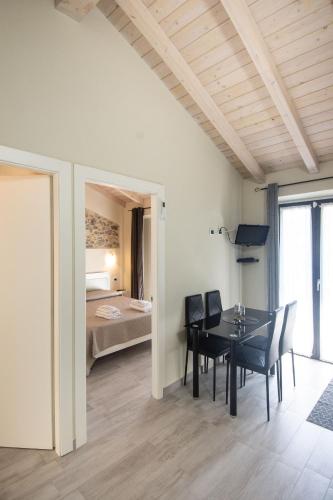 Postel nebo postele na pokoji v ubytování Casa del sole