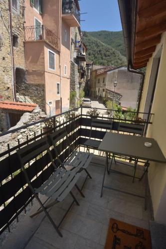 Balkón nebo terasa v ubytování Casa del sole
