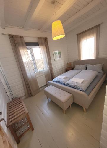 Ein Bett oder Betten in einem Zimmer der Unterkunft Skaftholt Guesthouse