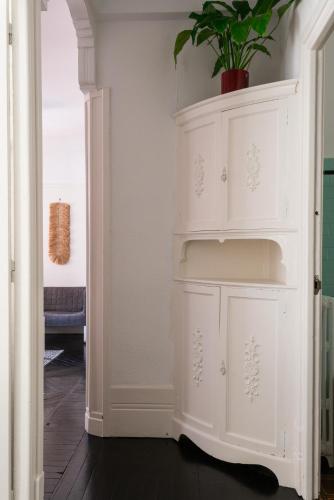 Una cama o camas en una habitación de HT MIRIBILLA habitaciones turísticas con baños compartidos sin ascensor