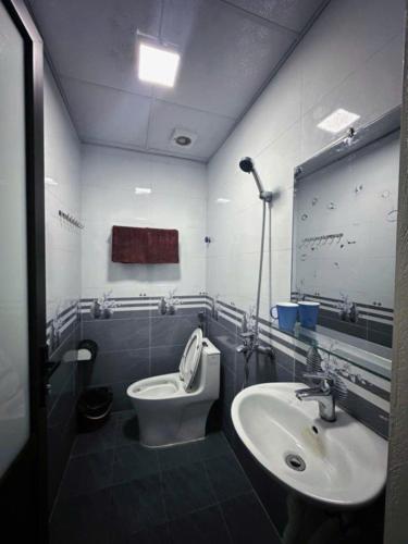 Koupelna v ubytování Gem Hostel
