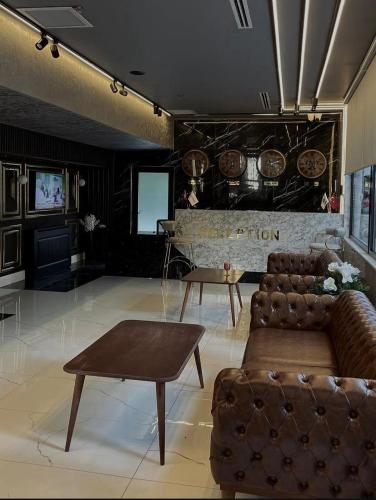 Ruang duduk di Volonte Hotel & Spa