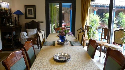 Χώρος καθιστικού στο Hotel Rural Las Águedas