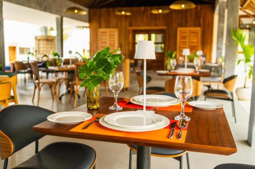 Restaurace v ubytování Legendary Zanzibar Beach Resort