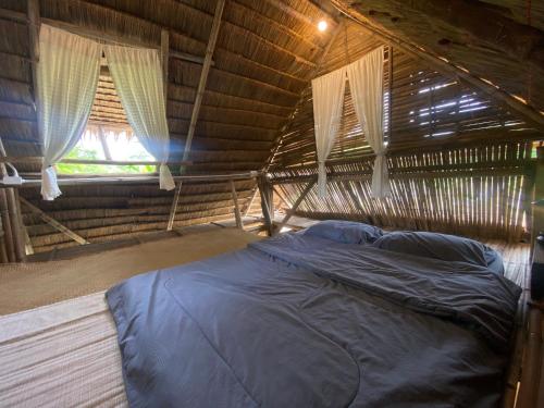 Postel nebo postele na pokoji v ubytování Royal mountain Hut