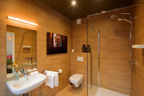 Koupelna v ubytování A Place Antwerp - Boutique Suites & Flats - Vrijdagmarkt 1
