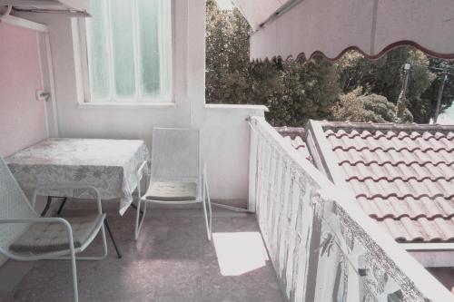Balkón nebo terasa v ubytování Guest House Villa Jadera