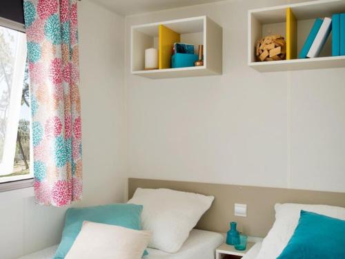 Χώρος καθιστικού στο Mobil-home avec Terrasse pour 4 pers. - API-1-52-776