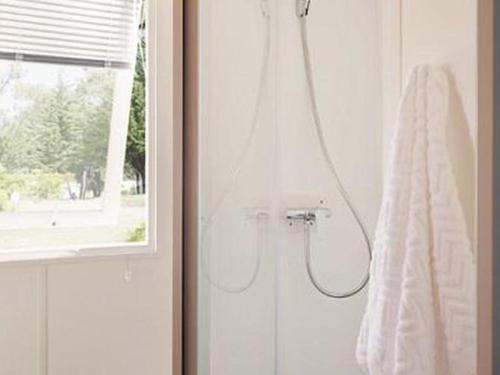 Koupelna v ubytování Mobil home 33m², 2 chambres, 6 personnes, Terrasse - API-1-52-474