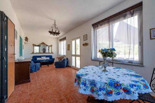 Ένα ή περισσότερα κρεβάτια σε δωμάτιο στο Casale- Il Giglio Rosa