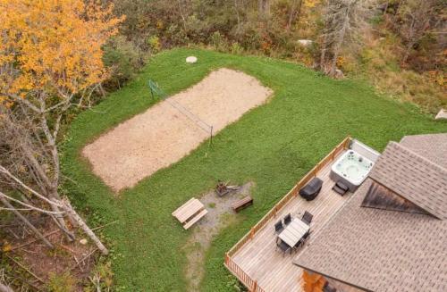 Zahrada ubytování Spa & Pool table - Le Massif