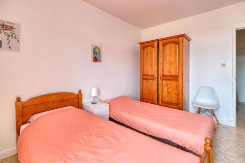 Postel nebo postele na pokoji v ubytování Toulouse Location Chambre