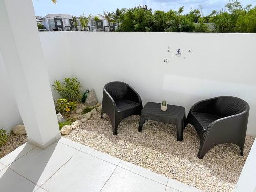 Estrella Dominicus Apartamento - Bayahibeにあるバルコニーまたはテラス
