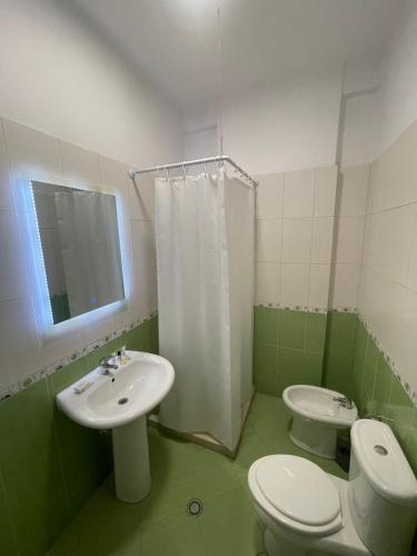 Koupelna v ubytování Arc Hotel Tirana