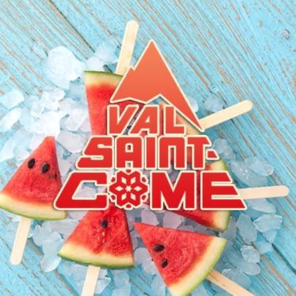 a group of slices of watermelon on skewers at Lancestral in Saint Come
