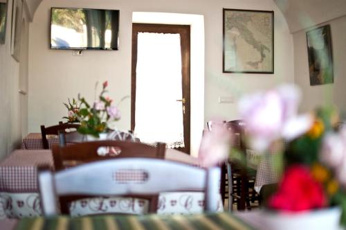 Khu vực ghế ngồi tại Cuore dei Venti