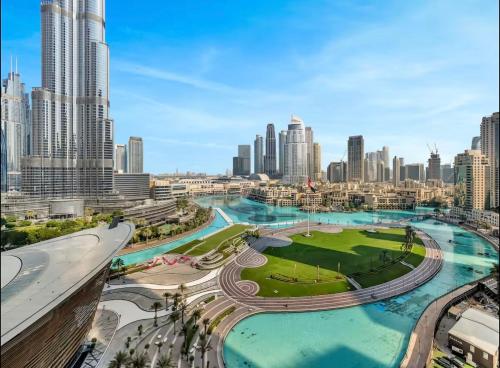 Grande Downtown Dubai Luxury 2BR Apt with Burj Khalifa & Dubai Fountain Views